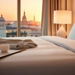 חדר אקזקיוטיב פונה לבריכה